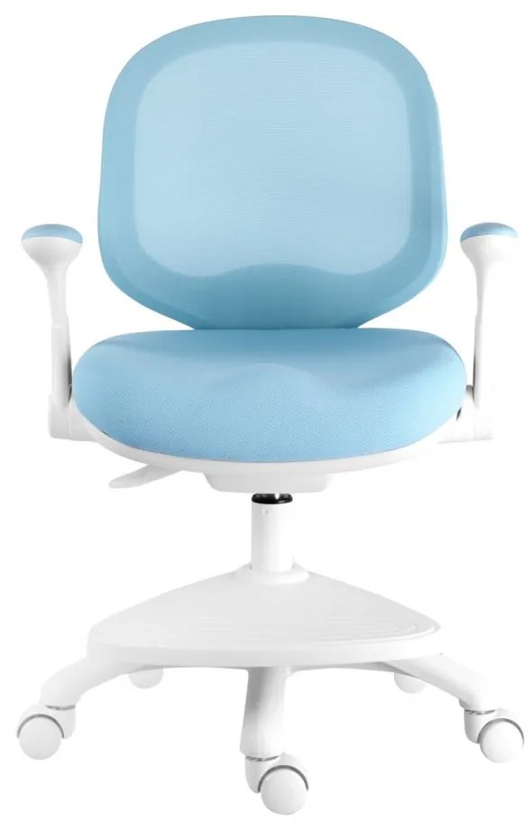 Detská rastúca stolička Neoseat KIDDY ONE — látka, modrá