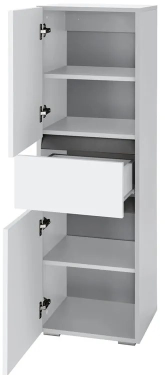 Biela kúpeľňová skrinka Støraa Wisla, 38 x 130 cm