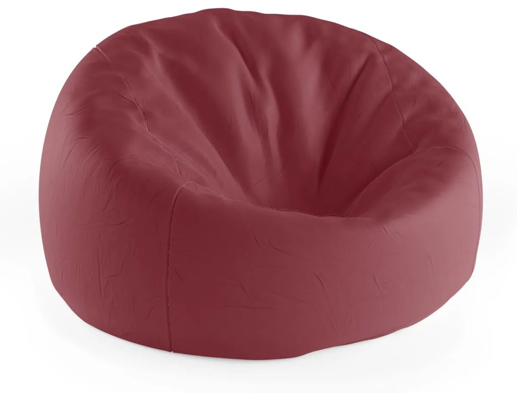 Sablio Sedací vak Cocoon Tmavočervená - 115 x 75 cm x 45 cm