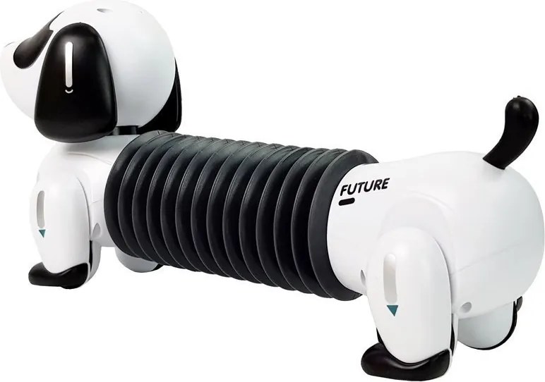 LEAN Toys Interaktívny robot pes na diaľkové ovládanie Hudba Zvuk Pilot Ball