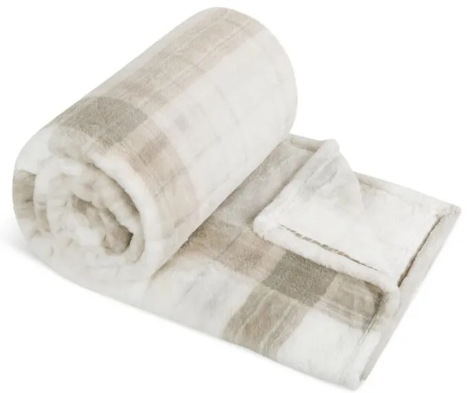 Bellatex Deka Korall Flutto jednolôžko Kocka, 150 x 200 cm