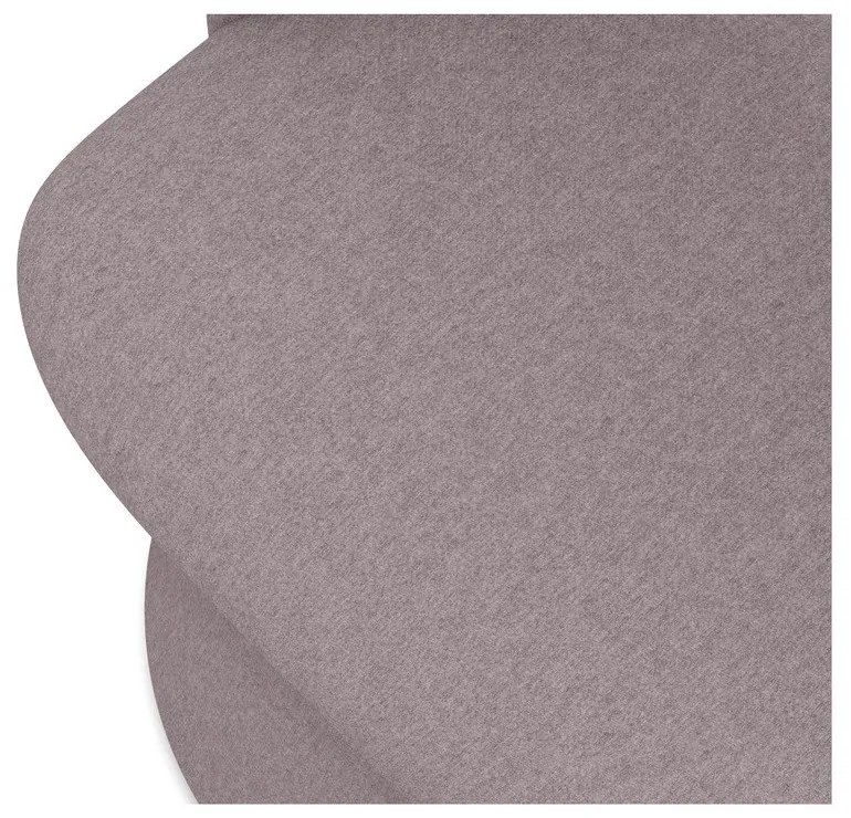 Čalúnené jedálenské kreslo v levanduľovej farbe Kalo – Makamii