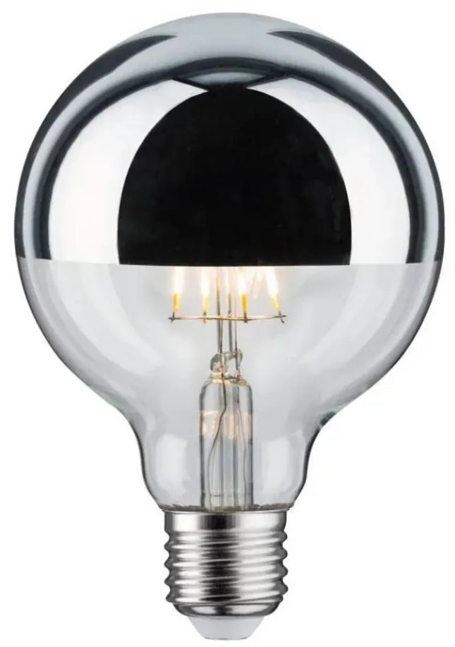 LED Stmievateľná žiarovka so zrkadlovým vrchlíkom E27/6,5W/230V - Paulmann 28673