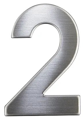 Nerezové číslo v plochom „2D“ prevedení RICHTER RN.75L, RICHTER Nerez matný