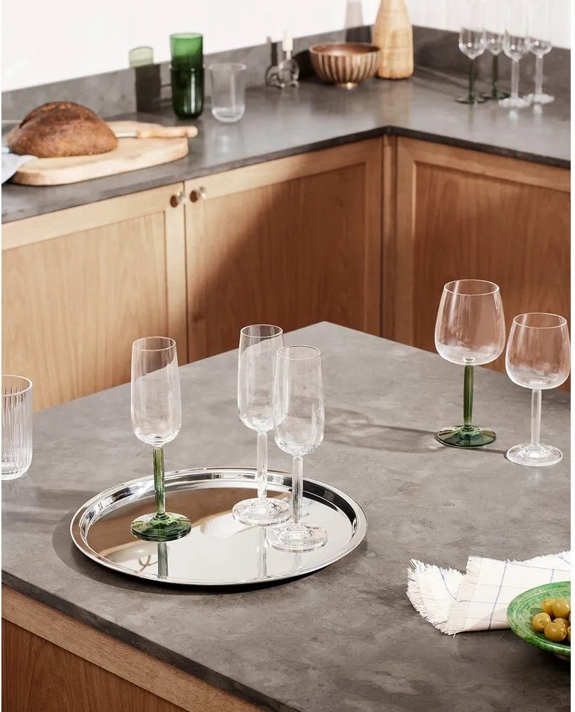 Poháre v súprave 2 ks na sekt 240 ml Hammershøi – Kähler Design