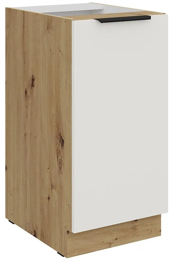 Kuchynská skrinka Aria-Wh/Ar Anti Fingerprint 40d 1f Bb