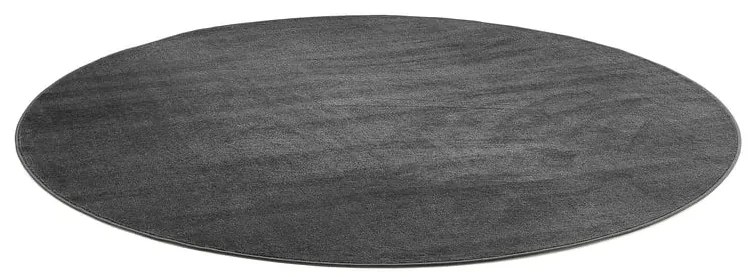 Okrúhly koberec KEVIN, Ø 4000 mm, šedá