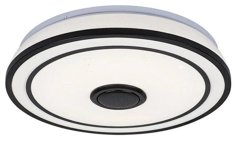 Rabalux 71030 stropné LED svietidlo Nikolaus, 24 W, čierna