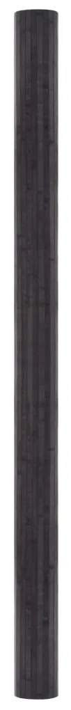 vidaXL Paraván z bambusu, sivý 250x165 cm