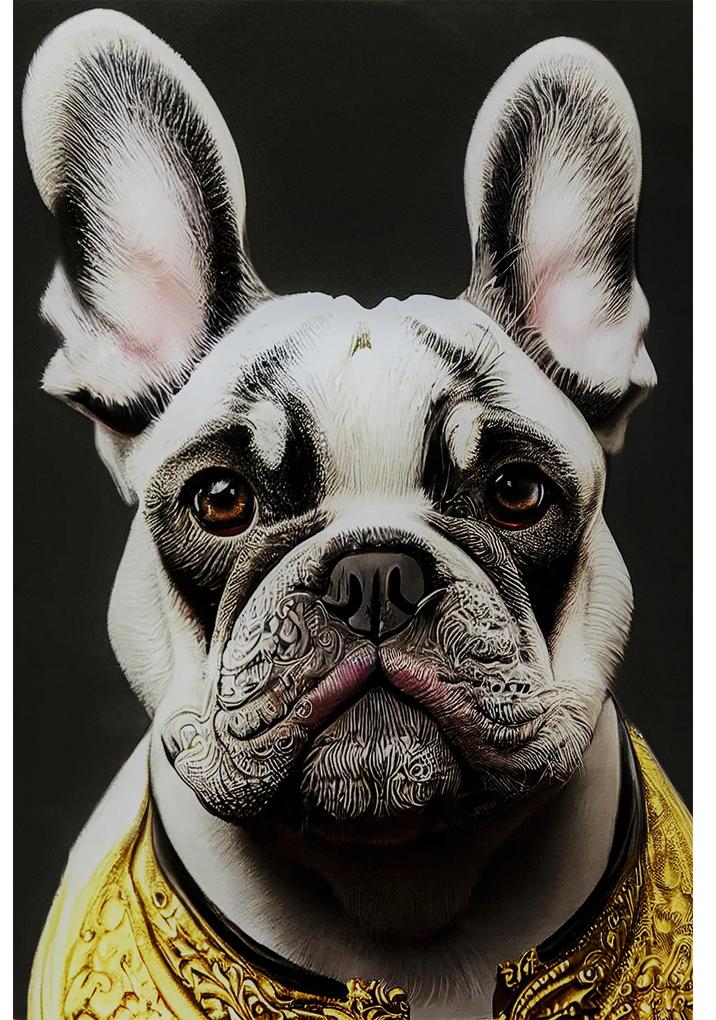 Noble Dog obraz čierny 40x60 cm