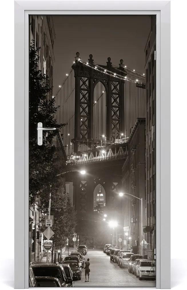Fototapeta samolepiace dvere  Manhattan New York
