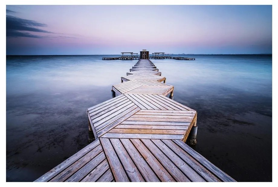 Obraz 113x85 cm Twilight Pier – Styler