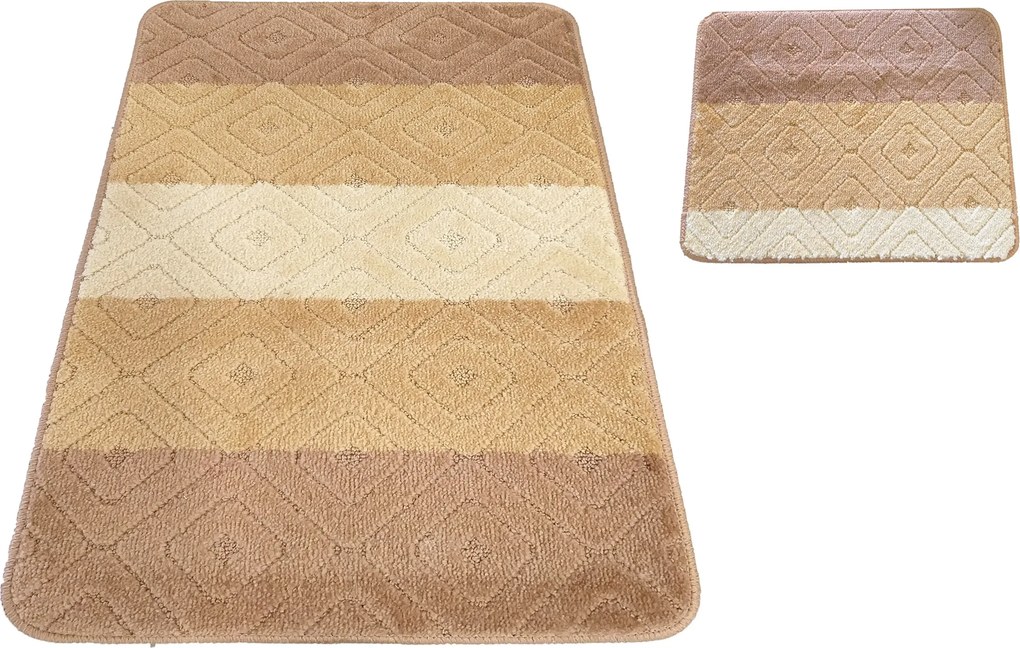 DY Kúpeľňová sada koberčekov Montana 03N - béžová