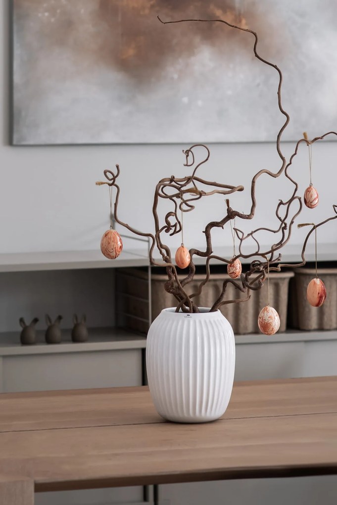 KÄHLER Keramická váza Hammershøi White 20 cm