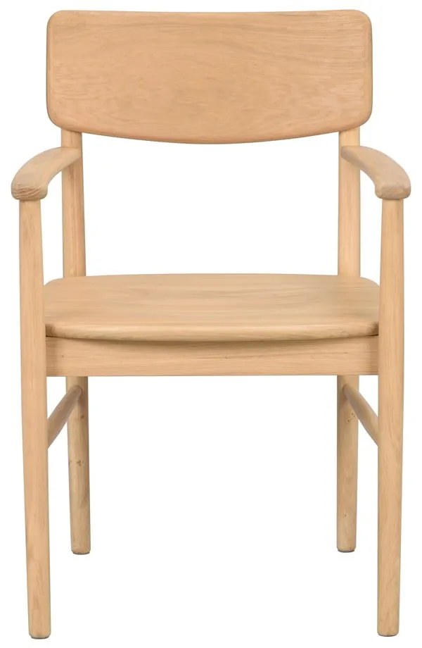 Jedálenská stolička z dubového dreva v prírodnej farbe Maidstone – Rowico