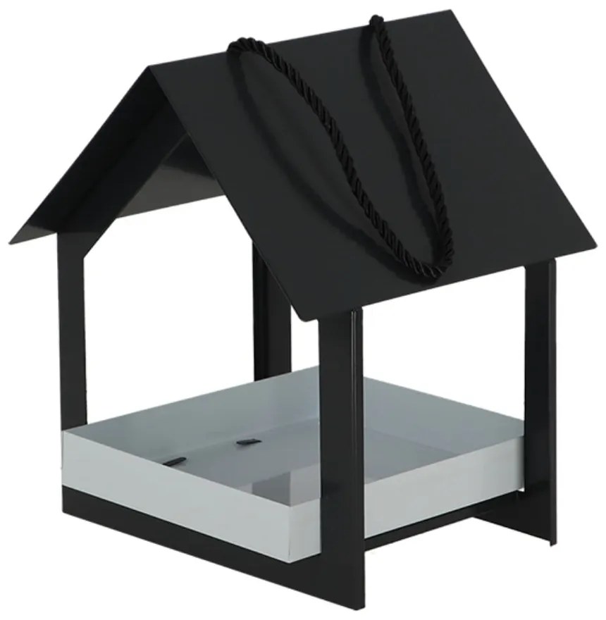 Antracitovosivá vtáčia búdka Esschert Design