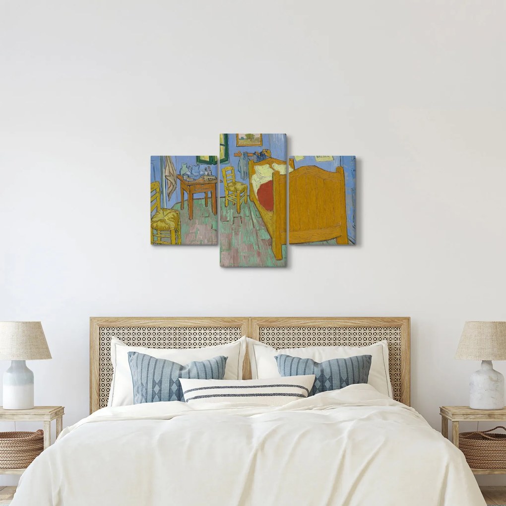 Obraz - Vincent van Gogh, The Bedroom, reprodukcia (90x60 cm)