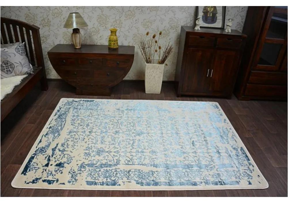 Luxusný kusový koberec akryl Icon modrý 2 240x350cm