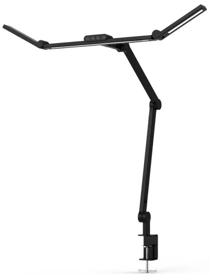 LED Stmievateľná dotyková stolná lampa LED/24W/230V 3000-6500K CRI 92 čierna