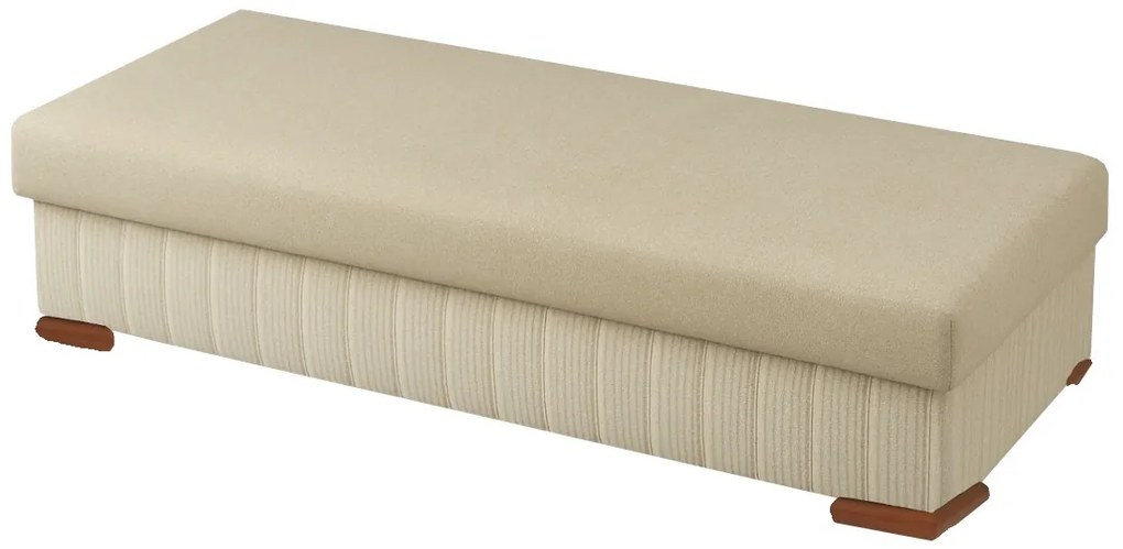 Posteľ BOX SPRING bez čiel Novo 80x200cm - béžová