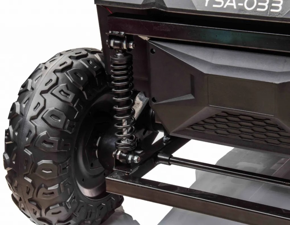 LEAN CARS Elektrické autíčko Buggy ATV Racing UTV2000 Štvormiestne!!! Zlatá - 4 X 150W - 24V14Ah + 24V14Ah grátis - 2023