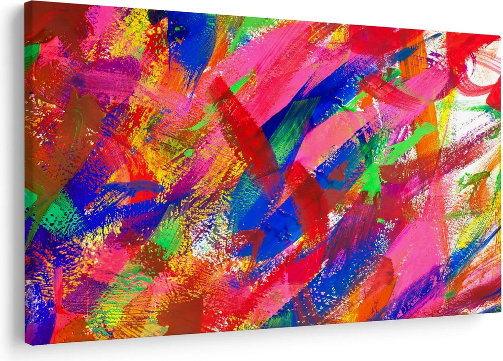 Obraz - Farebná abstrakcia (90x60 cm)