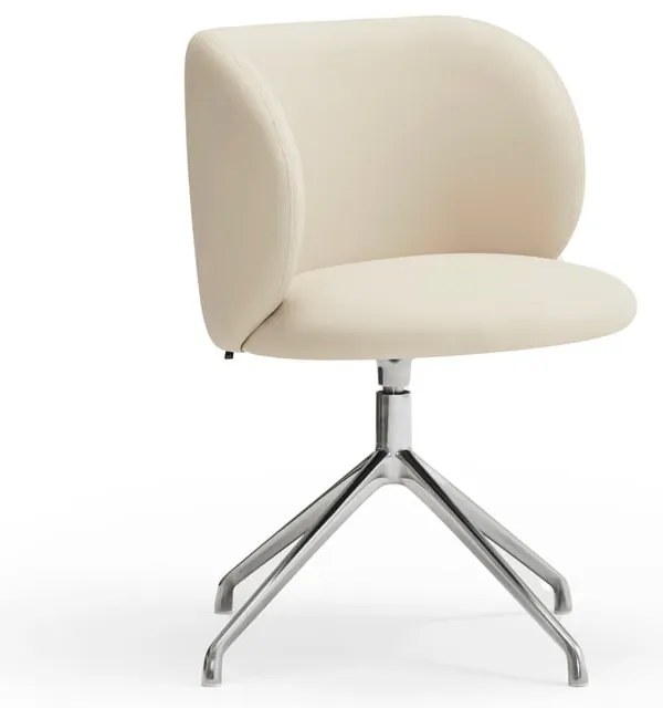 Béžové čalúnené jedálenské kreslo Mogi – Teulat