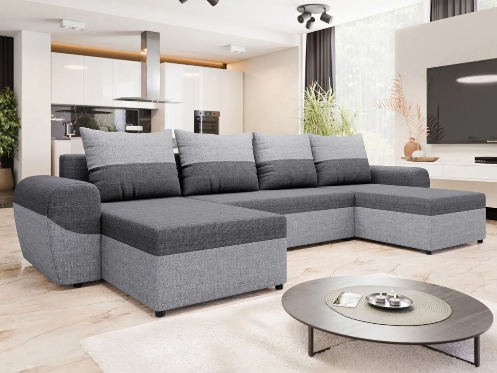 Rohová sedačka Anduvo v tvare U, Farby: Lux 05