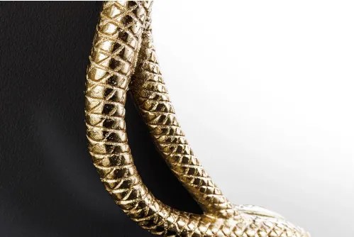 Zrkadlo 45432 Snake Ø80cm Zlaté - Komfort-nábytok
