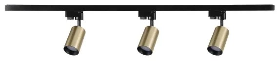 Bodové svietidlo do lištového systému MARIBEL 3xGU10/10W/230V zlatá