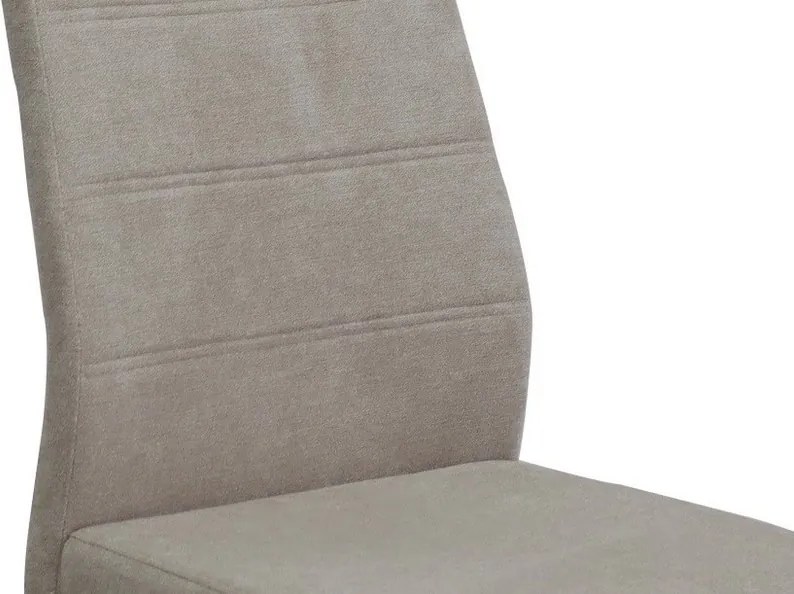 Jedálenská stolička Lutz, béžová látka