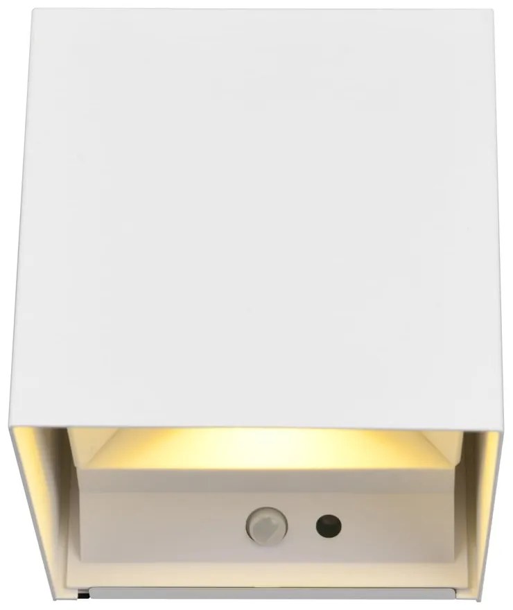 LED nástenné vonkajšie svietidlo so senzorom pohybu (výška 10,5 cm) Talent – Reality