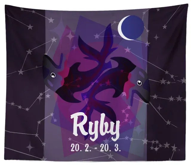 Sablio Deka Ryby: 150x120 cm