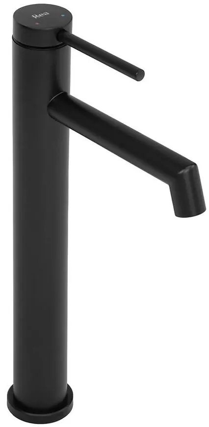 Umývadlová batéria vysoká Rea Foss čierna