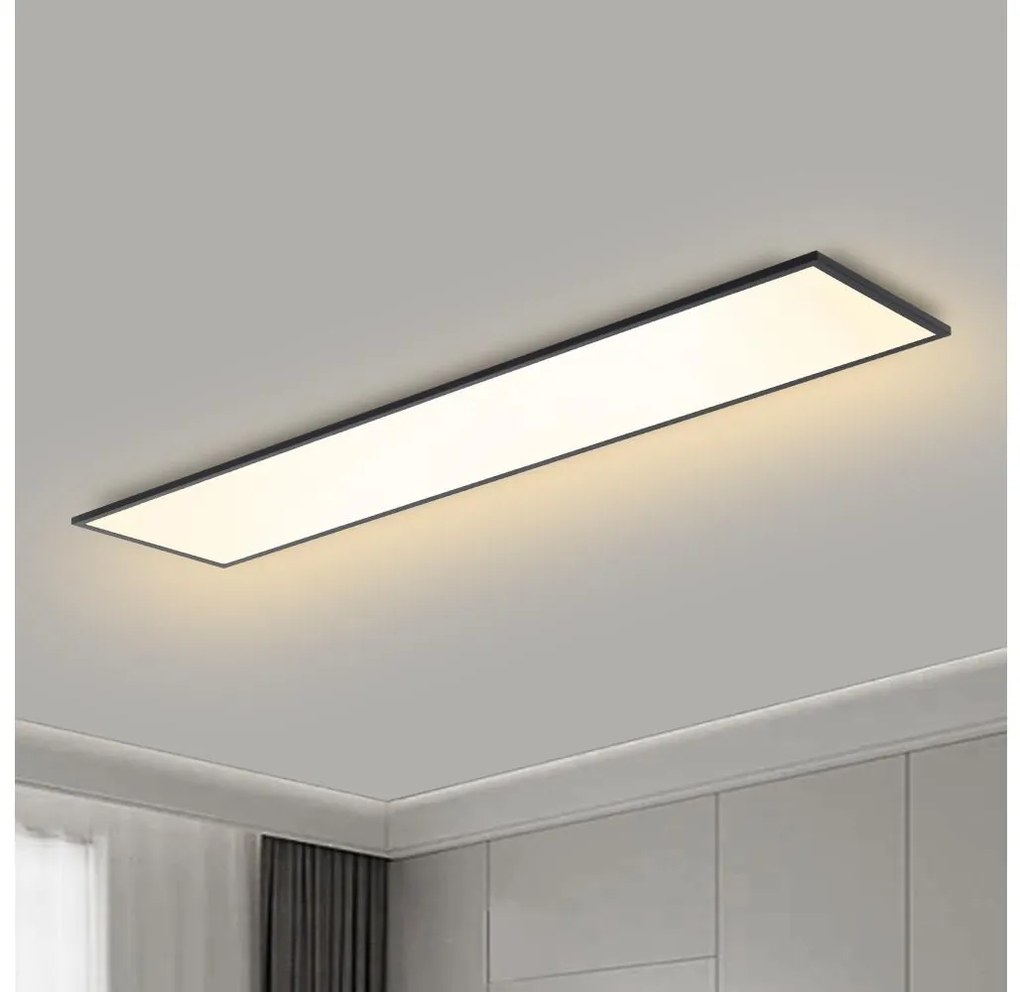 Brilagi - LED Stmievateľné svietidlo SLIMFRAME LED/58W/230V 120x30 cm čierna + DO