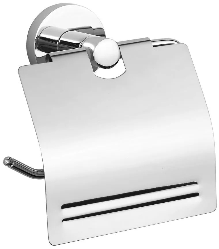 Aqualine Aqualine, SAMBA držiak toaletného papiera s krytom, chróm, SB107