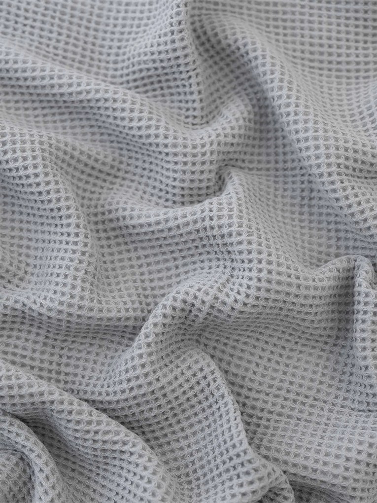 Vaflová osuška 100 × 150 cm ‒ Florencia svetlosivá