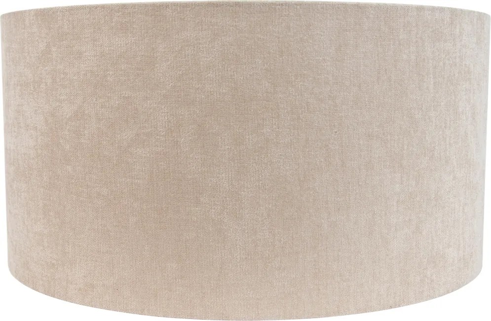 Látkové tienidlo na lampu svetlohnedé okrúhle 50/50/25