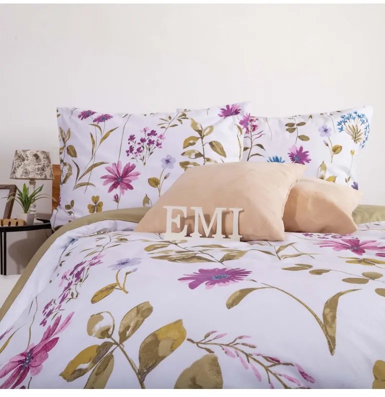 Obliečky bavlnené Furrina Olive EMI