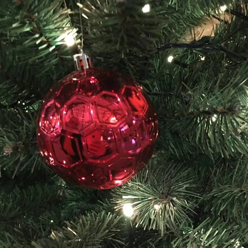 DECOLED Plastové koule, prům. 8 cm, 20x červená