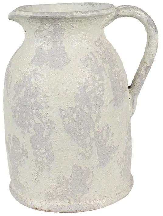 Dekoratívny béžový antik terakotový džbán Teracci - 20*16*24 cm