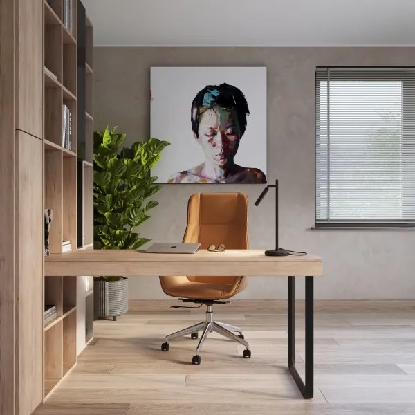 Sollux SL.1469 - Stolná lampa PASTELO 1xG9/8W/230V čierna