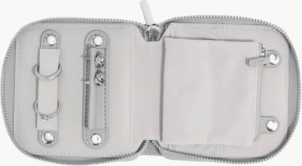 Kompaktná šperkovnica Pebble Grey