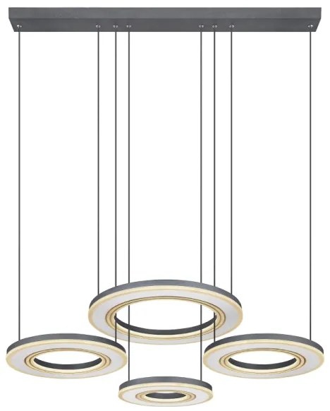 Globo 67191-80 - LED Stmievateľný luster na lanku BLASIUS LED/80W/230V+ DO