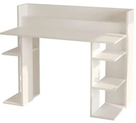 Písací stôl Houseland Brody biely