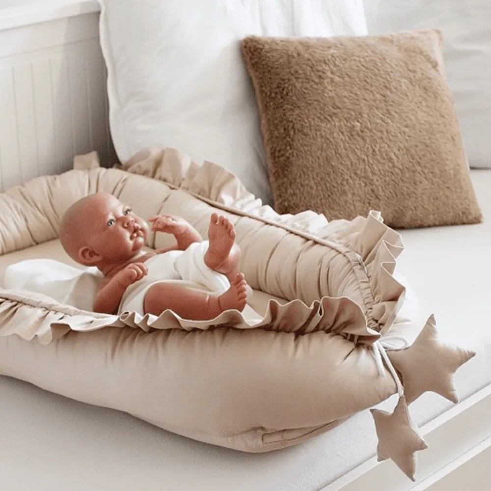 Boho vankúš čokoládový 40x40 cm