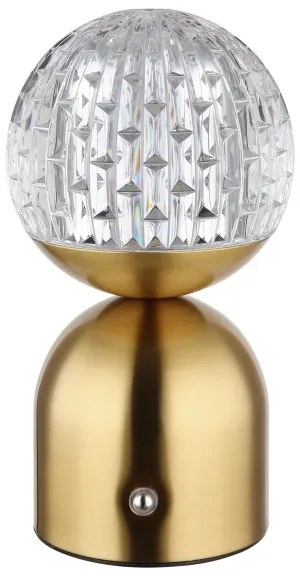 Globo 21007M-LED Stm. dot. stol. lampa JULSY LED/2,5W/3,7V 2700/4000/6500K mosadz