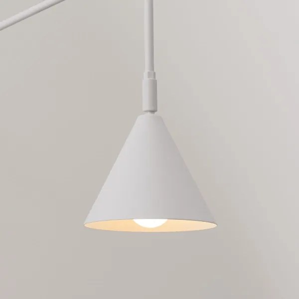 Sollux SL.1696 - Nástenná lampa NOX 1xE14/10W/230V biela