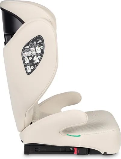 Autosedačka CARETERO BREEZY FIX BEIGE (100-150cm)