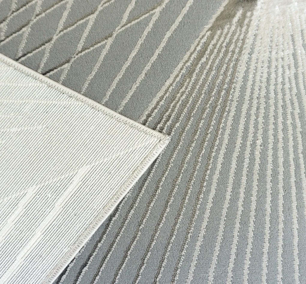BE Koberec Allianz 6305 GREY – sivý obdĺžnikový Rozmer: 160x220 cm